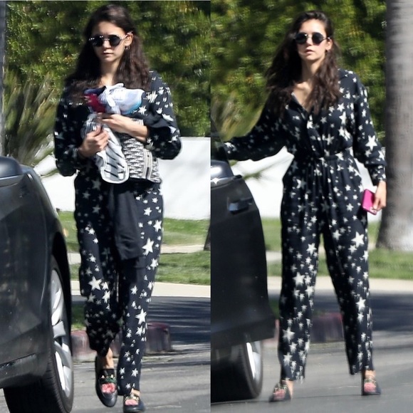 FARM Rio Pants Jumpsuits Farm Rio Star Print Jumpsuit See On